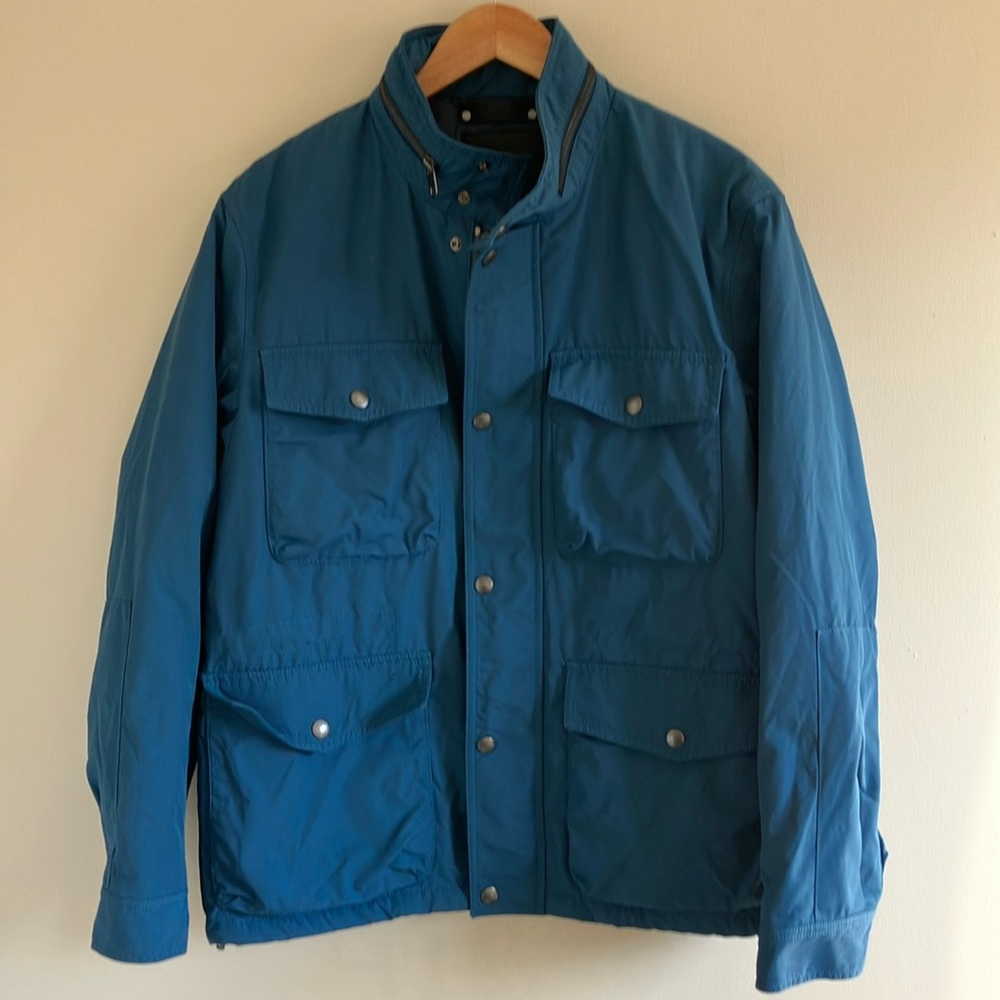 Coach Utility jacket blue men’s size Large